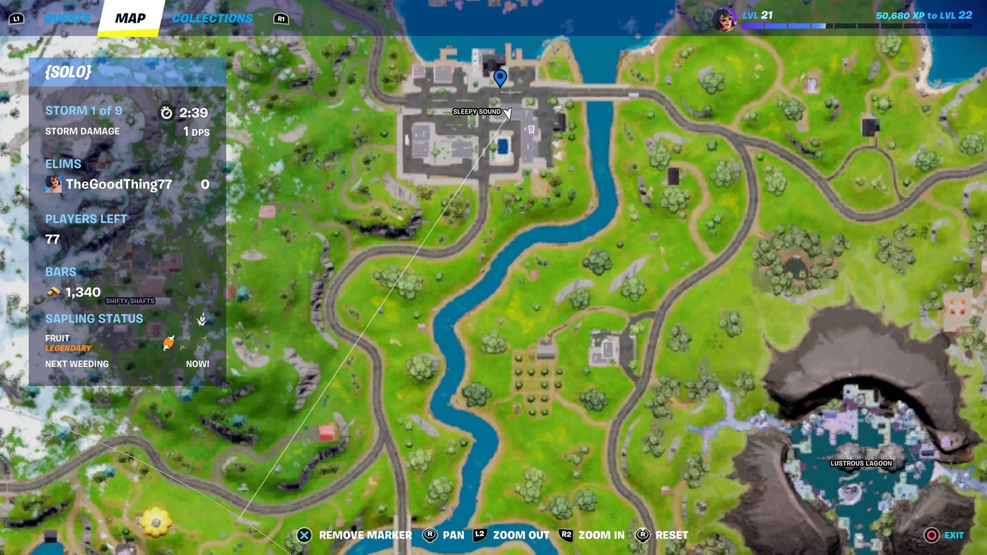 Fortnite Cake Sleepy Map Result