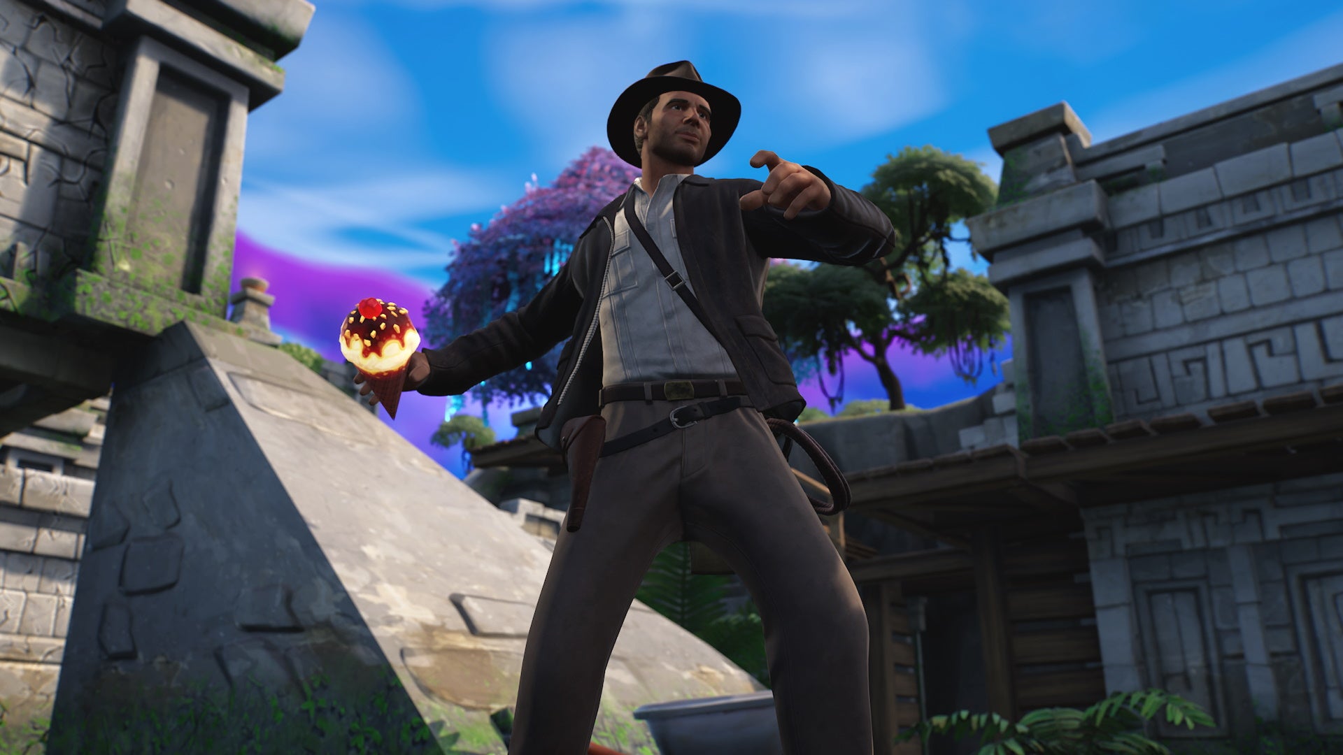 Fortnite Ice Cream Cone Locations And How To Throw An Ice Cream Cone Explained Eurogamer Net