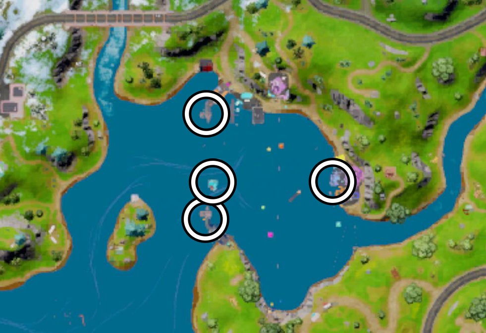 This week's Fortnite challenge is to jump off of one of five diving boards in Loot Lake. All of the diving boards are in Loot Lake.