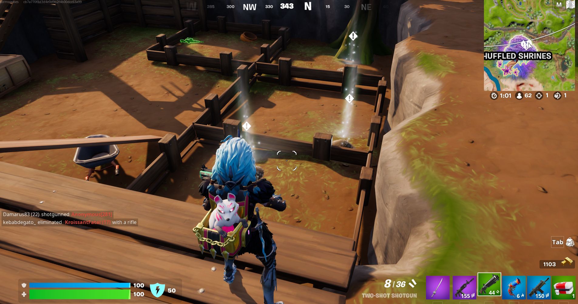 Fortnite Relic Shard locations and where to attune the Relic Shard - 87