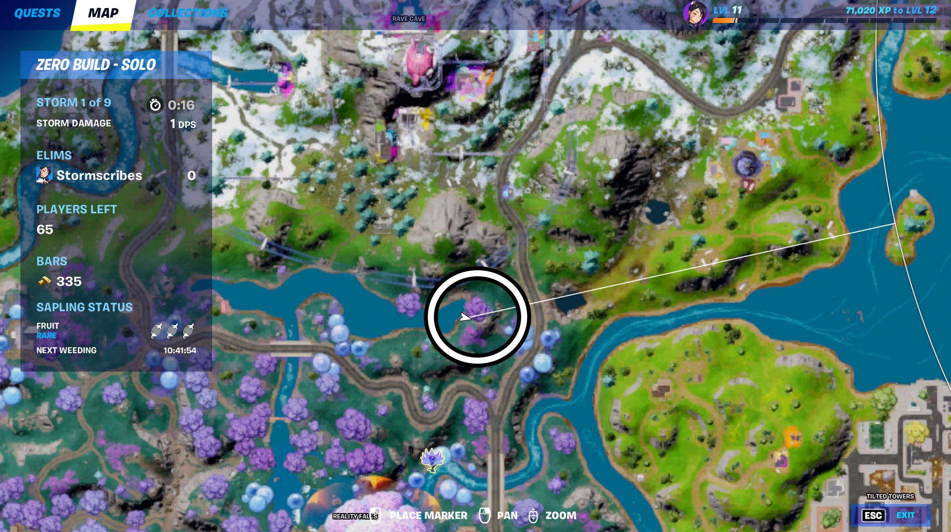 How to boost into a Runaway Boulder and dislodge it with a Baller in Fortnite - 13