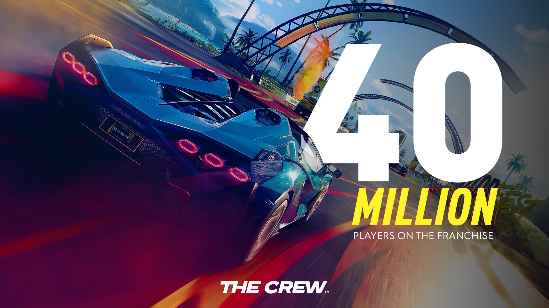 Image for The Crew franchise has reached 40m players | News-in-brief