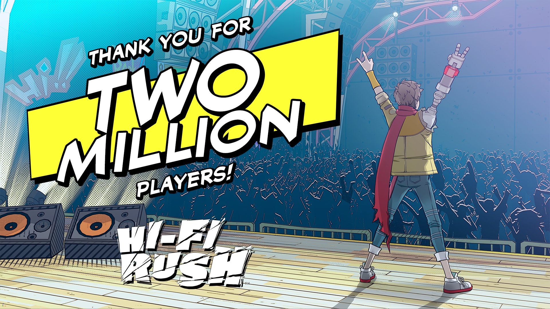 Image for Hi-Fi Rush reaches 2m players | News-in-brief