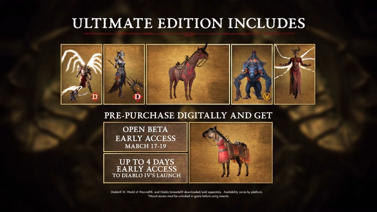 Image for Diablo 4 na Game Pass? A co zařídí Ultimate Edition?