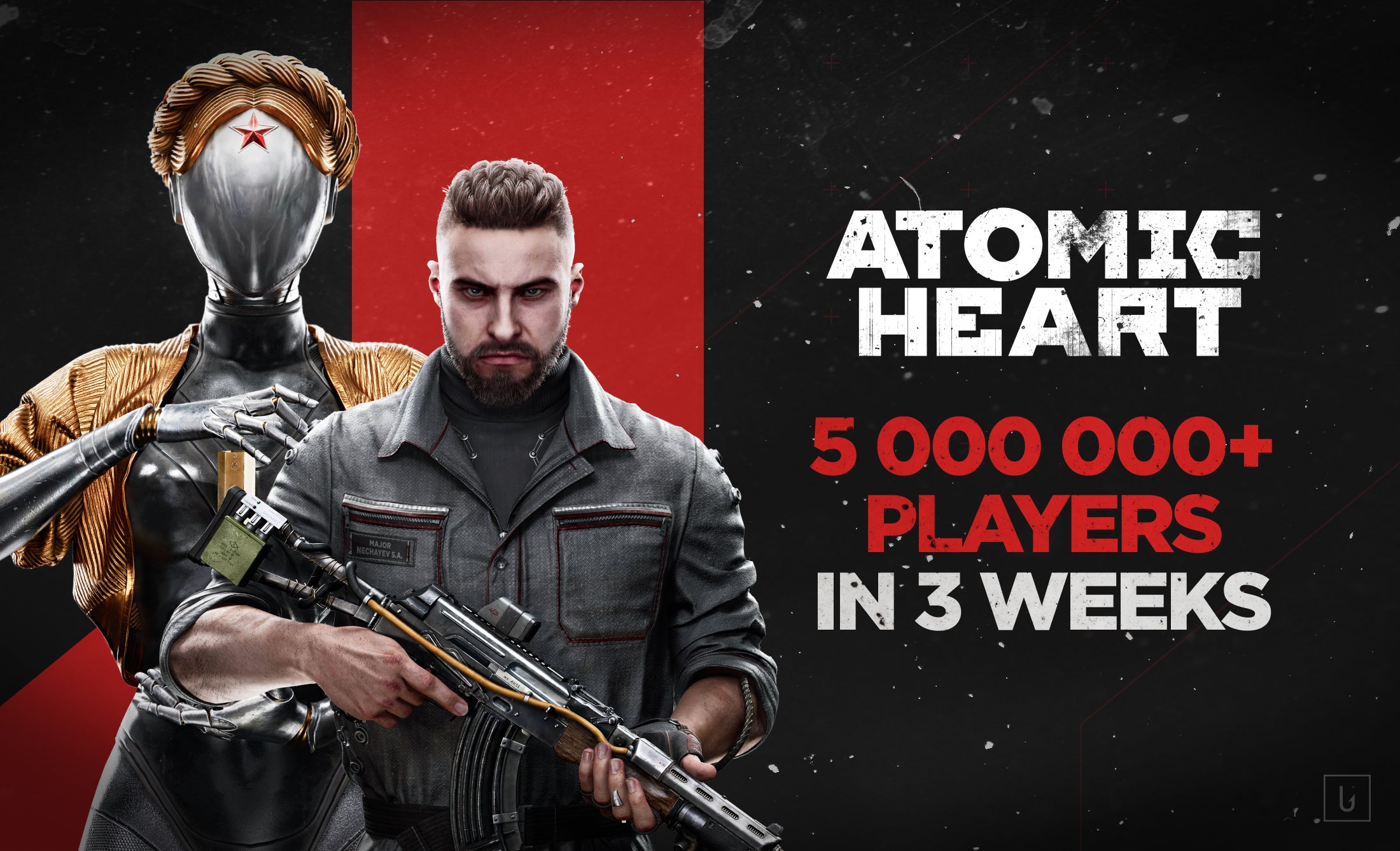Imagem para Atomic Heart jogado por mais de 5 milhões de jogadores