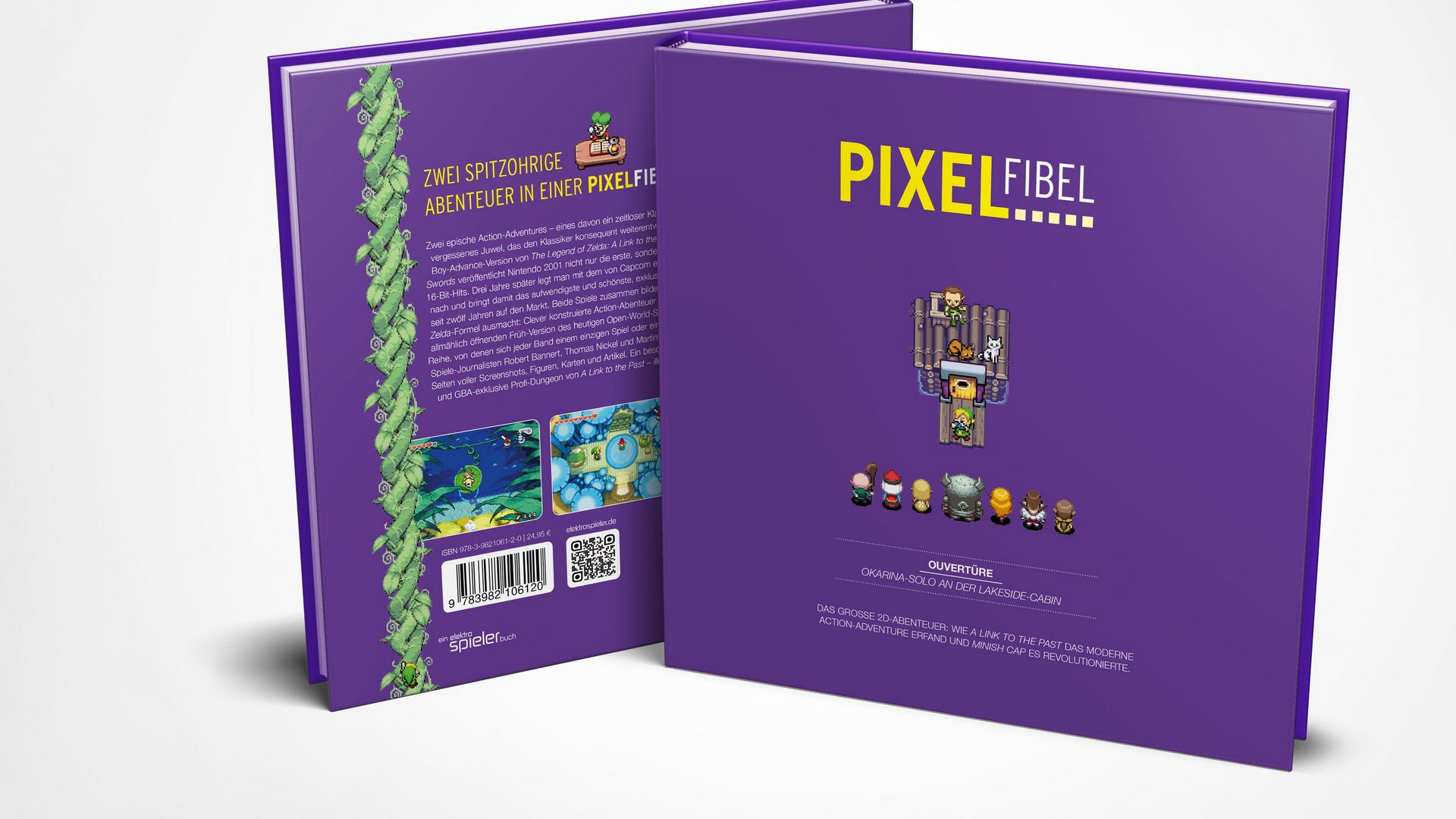 Das GBA-Pixelbuch ist jetzt vorbestellbar.