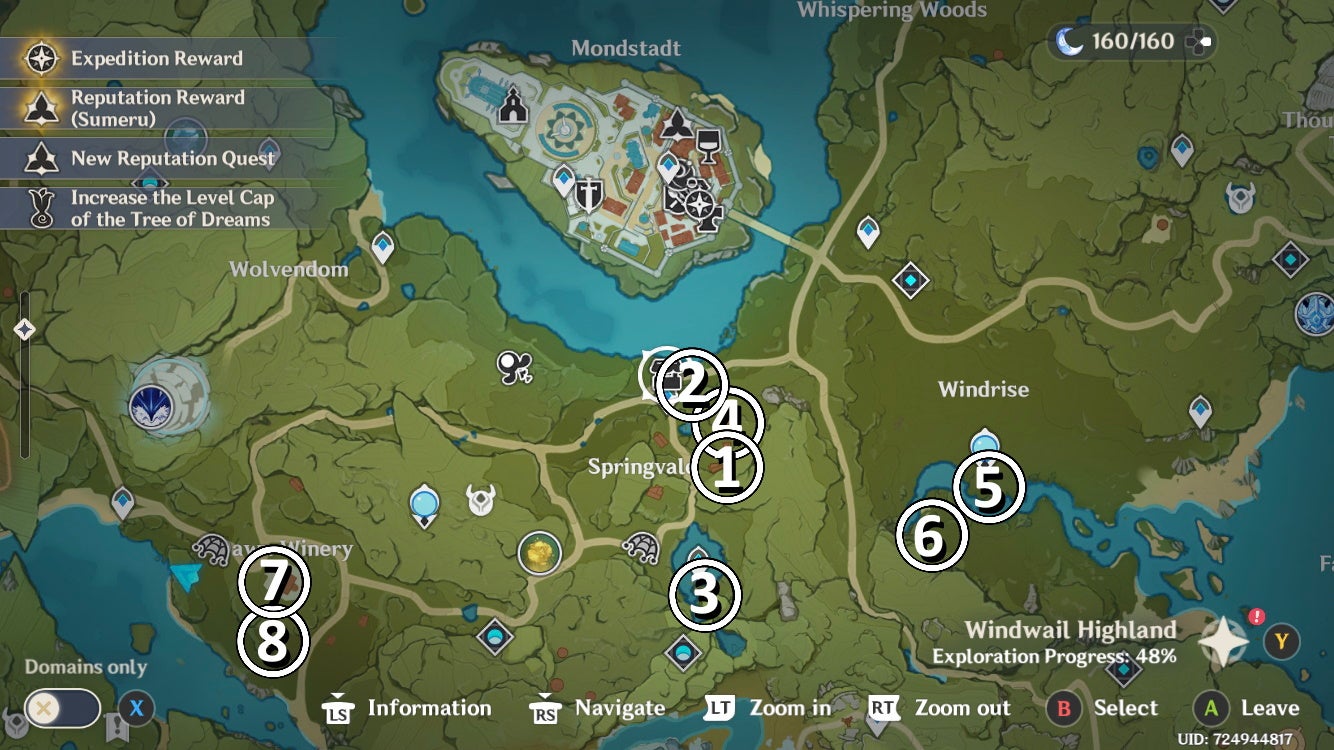 Genshin Impact Fecund Hamper locations for Fecund Blessings event - 4