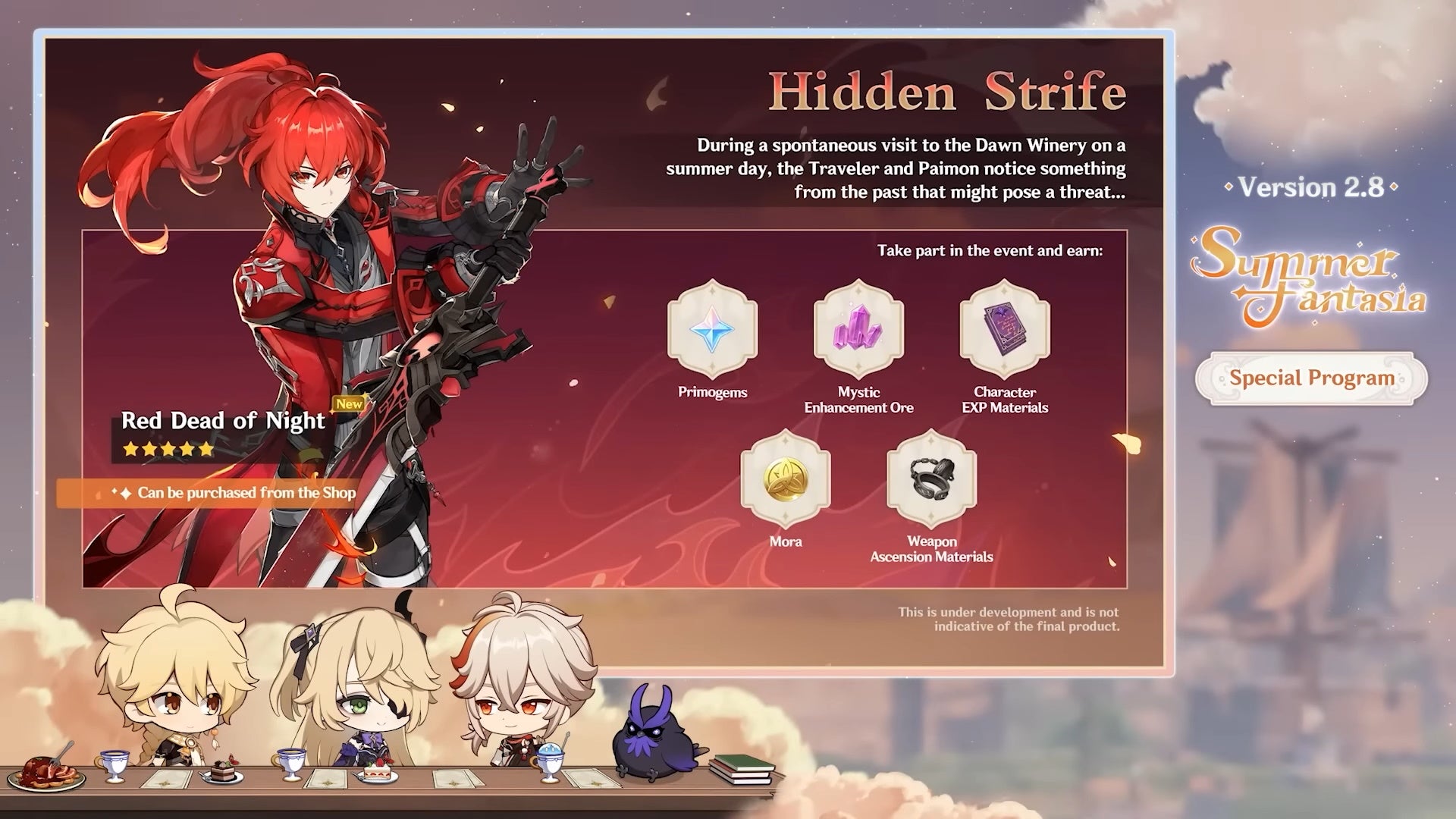 Genshin Impact 2.8 Banner and event details | Eurogamer.net
