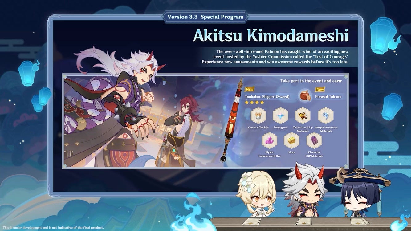 Genshin Impact 3 3 Banner and event details - 14