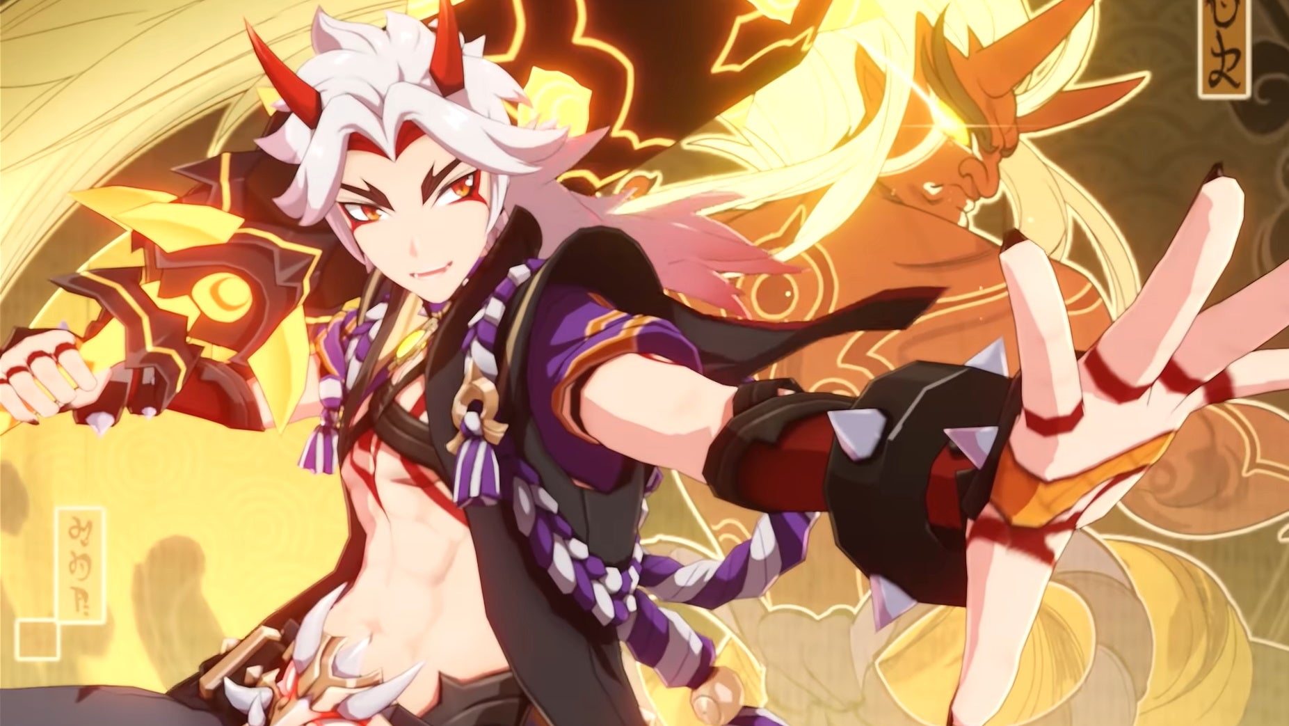 Genshin Impact Arataki Itto Talent and Ascension materials  Constellation  team  weapon and best build - 75