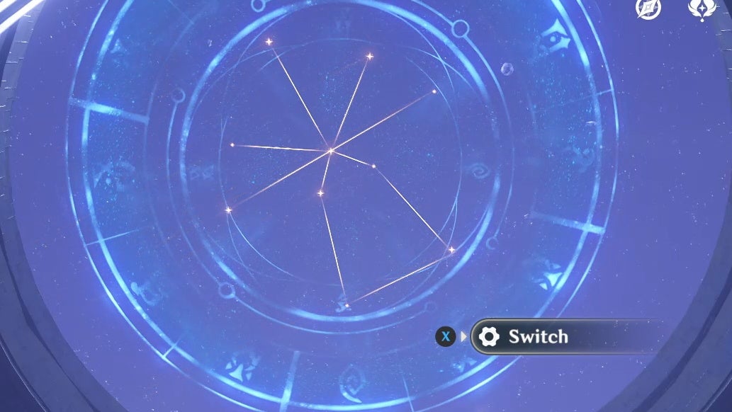 Genshin Impact astral puzzle solutions for Mona domain - 60