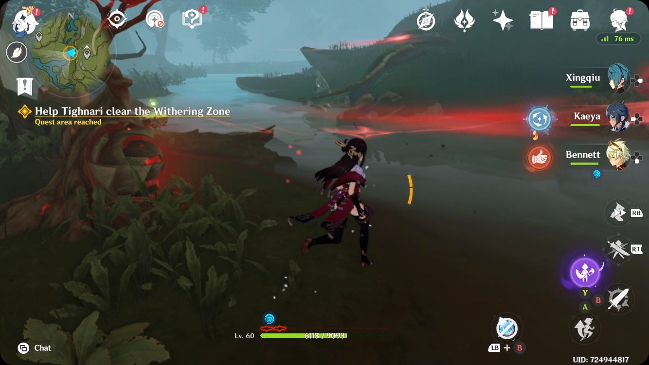 Genshin Impact Through Mists of Smoke and Forests Dark walkthrough for Archon Quest - 21