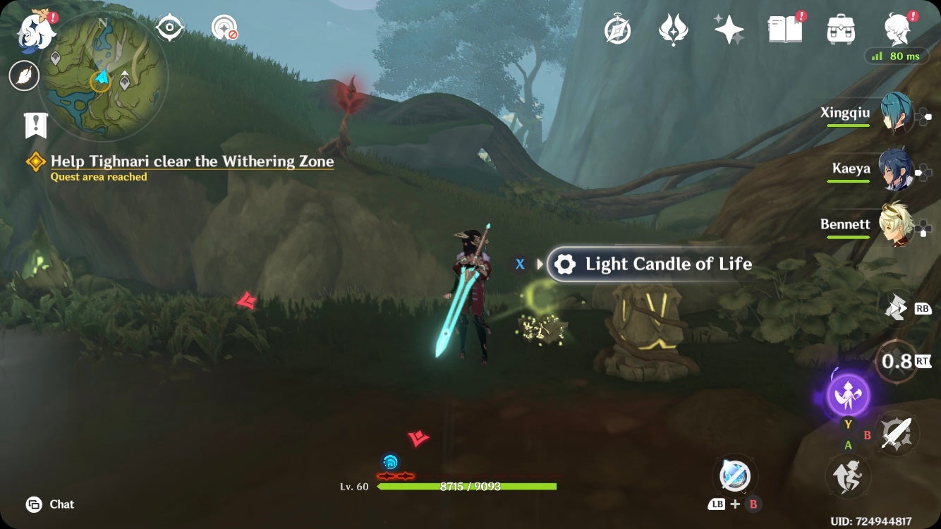 Genshin Impact Through Mists of Smoke and Forests Dark walkthrough for Archon Quest - 76