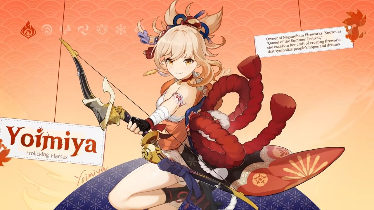 Genshin Impact Yoimiya best build and Talent  Ascension materials  Constellation  team  weapon - 29