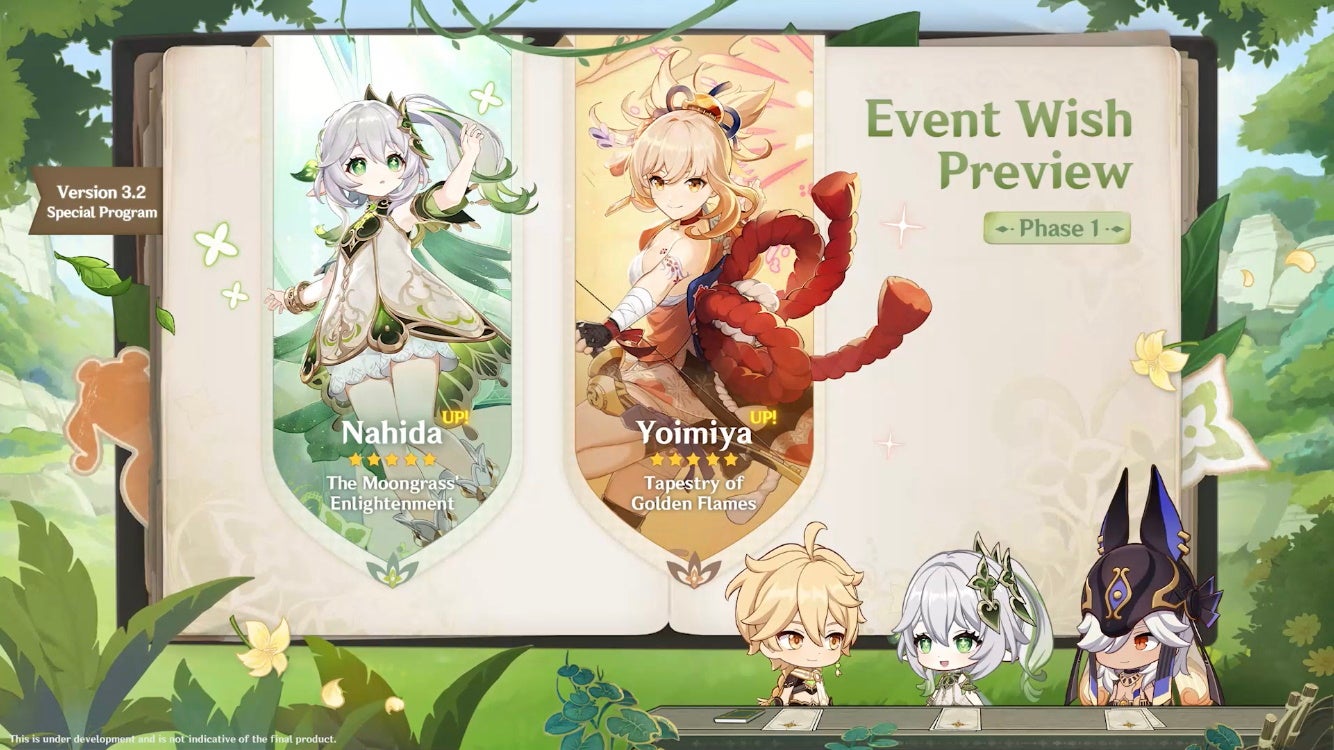 Genshin Impact 3 2 Banner and event details - 35