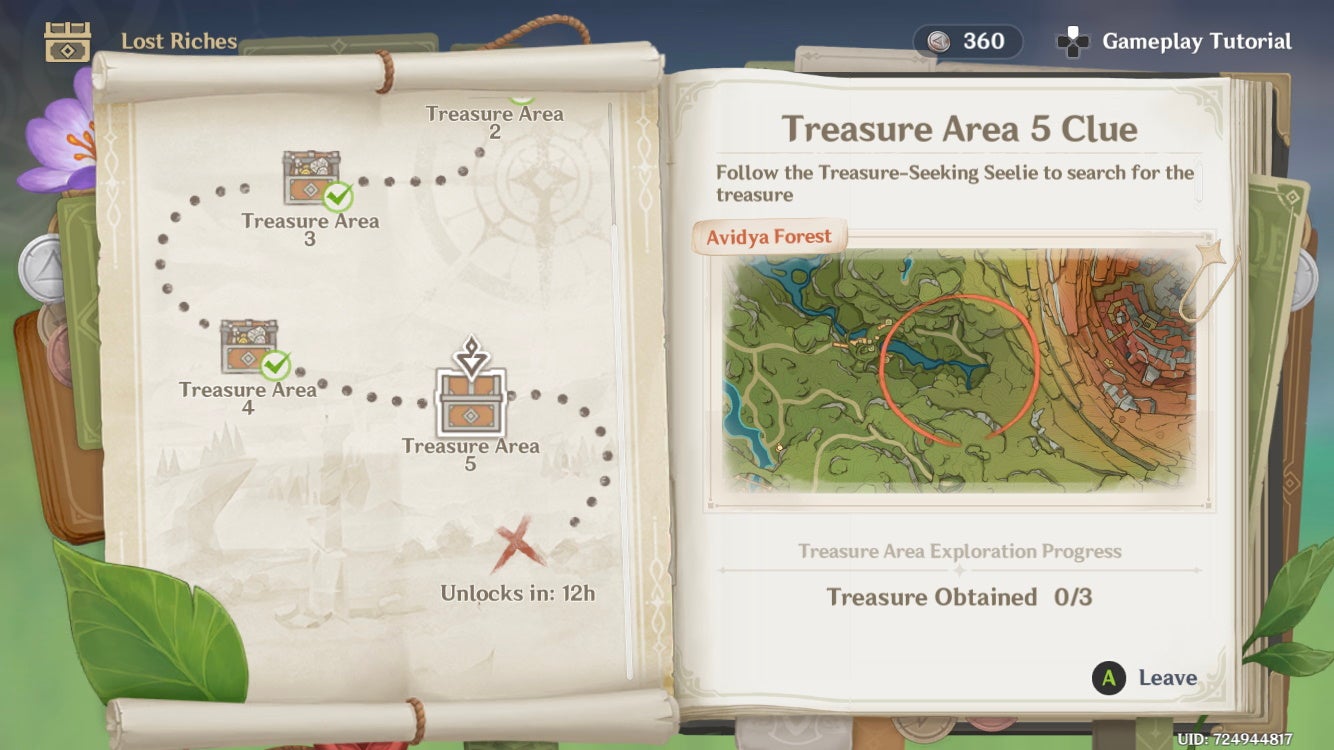 Genshin Impact treasure hunt locations for Lost Riches event | Eurogamer.net
