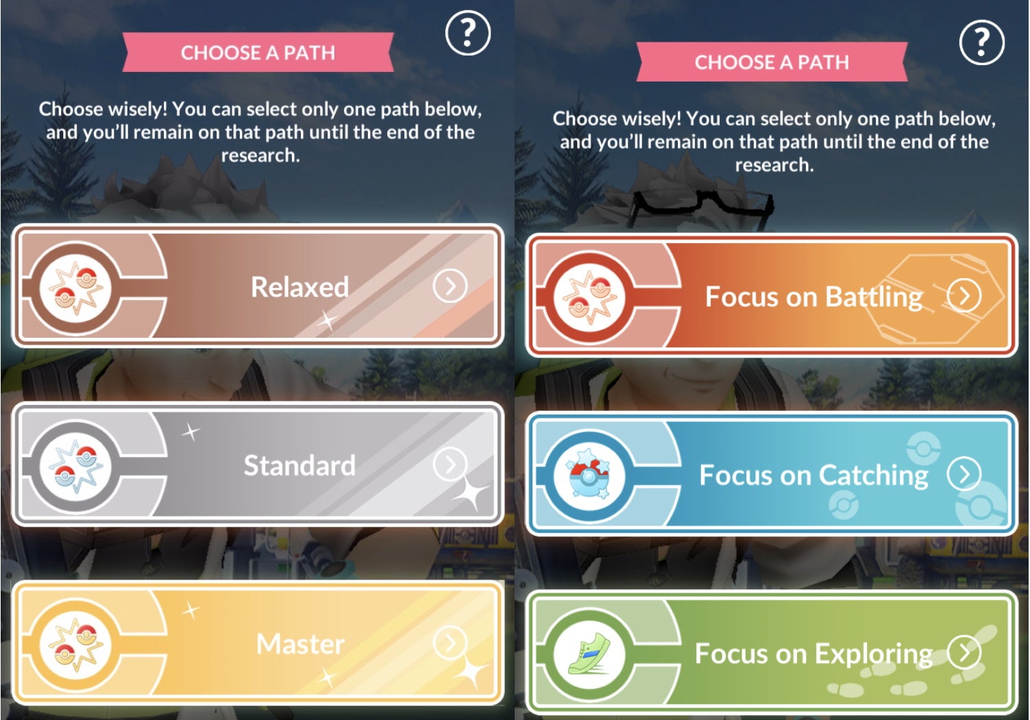 Pok mon Go Fest 2022 research steps Battle  Catch  Explore  best Choose Path choice and rewards - 88