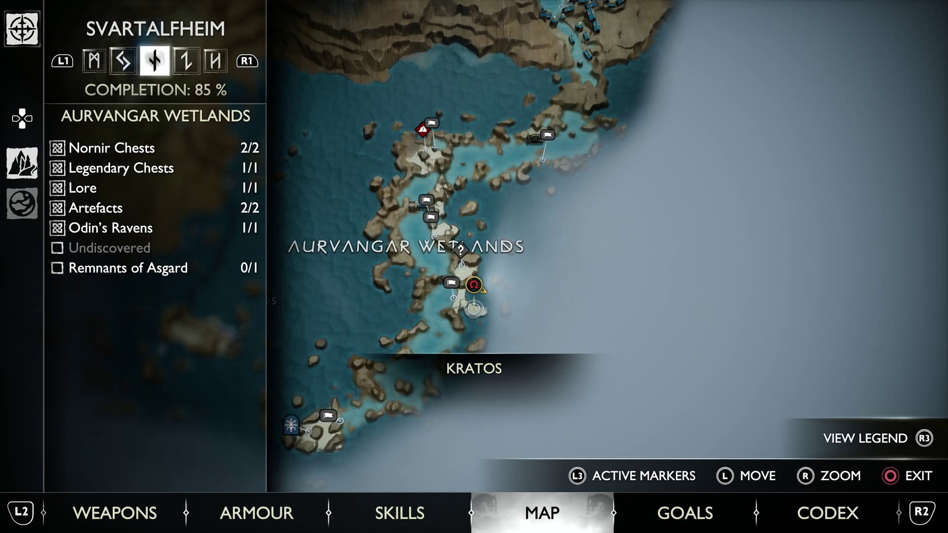 God of War Ragnar k Nornir chest locations and puzzle solutions - 56