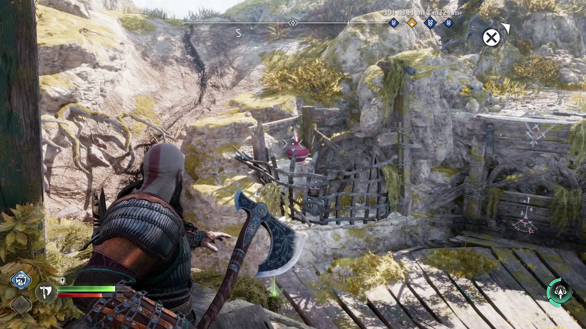 God of War Ragnar k Nornir chest locations and puzzle solutions - 83