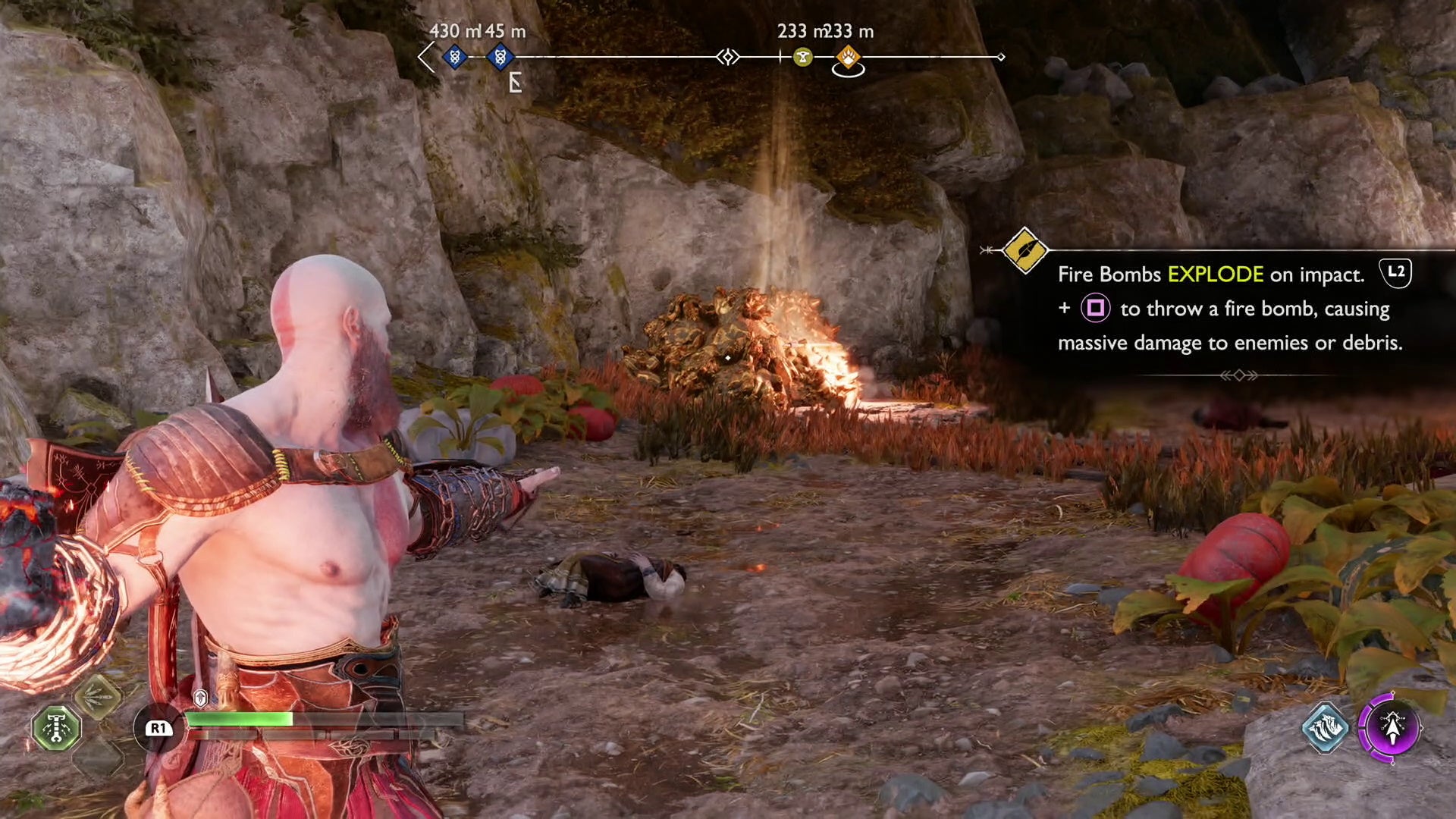 God of War Ragnar k Muspelheim Seed locations  including where to find the second Muspelheim Seed piece - 84