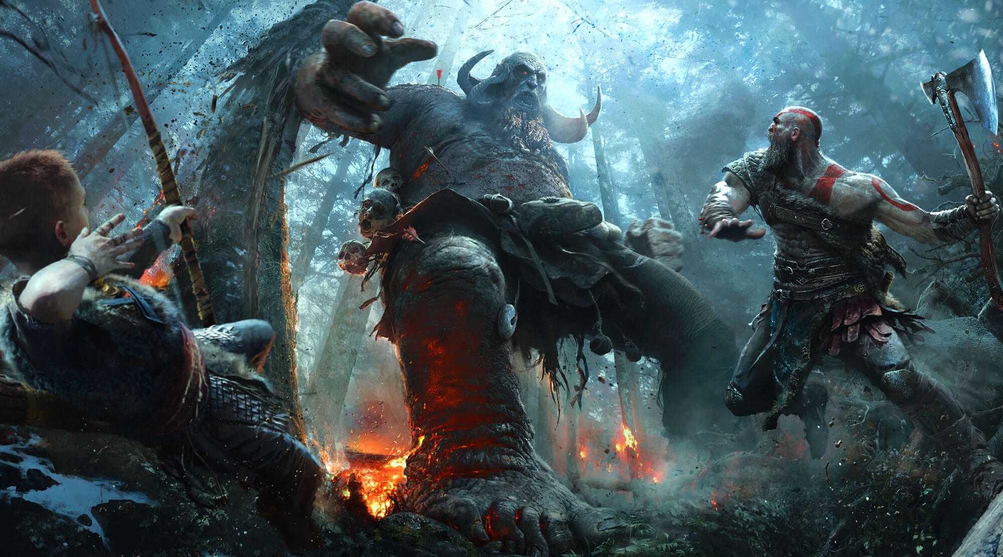 Immagine di God of War: Ragnarök, compare la concept art di Odino?