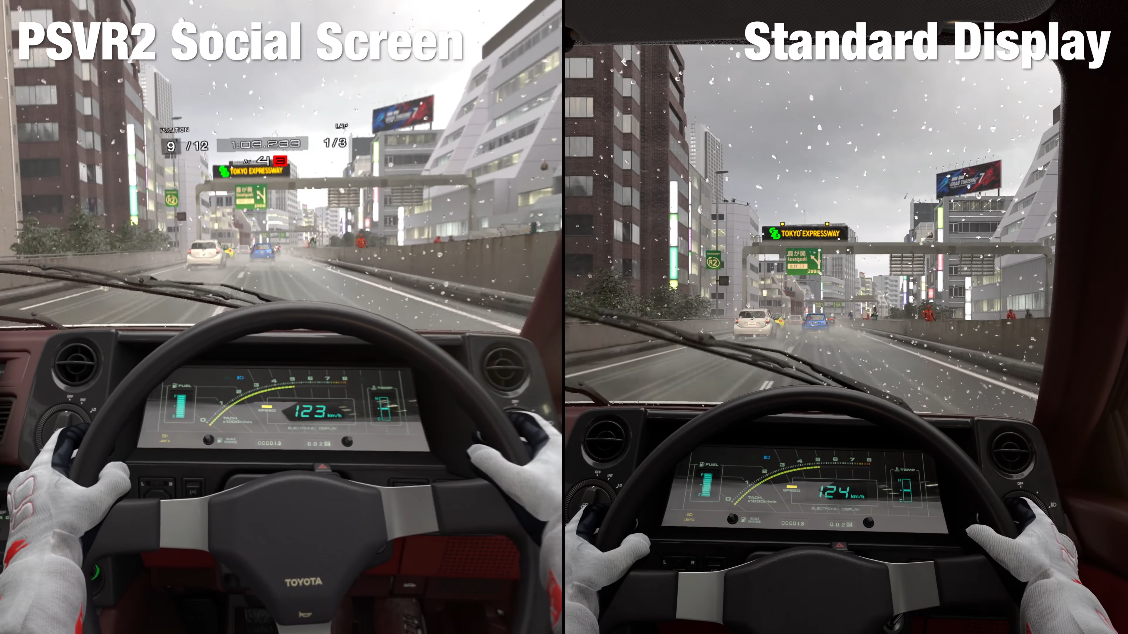 He probado Gran Turismo 7 en la realidad virtual de PS VR2 y PS5. De repente