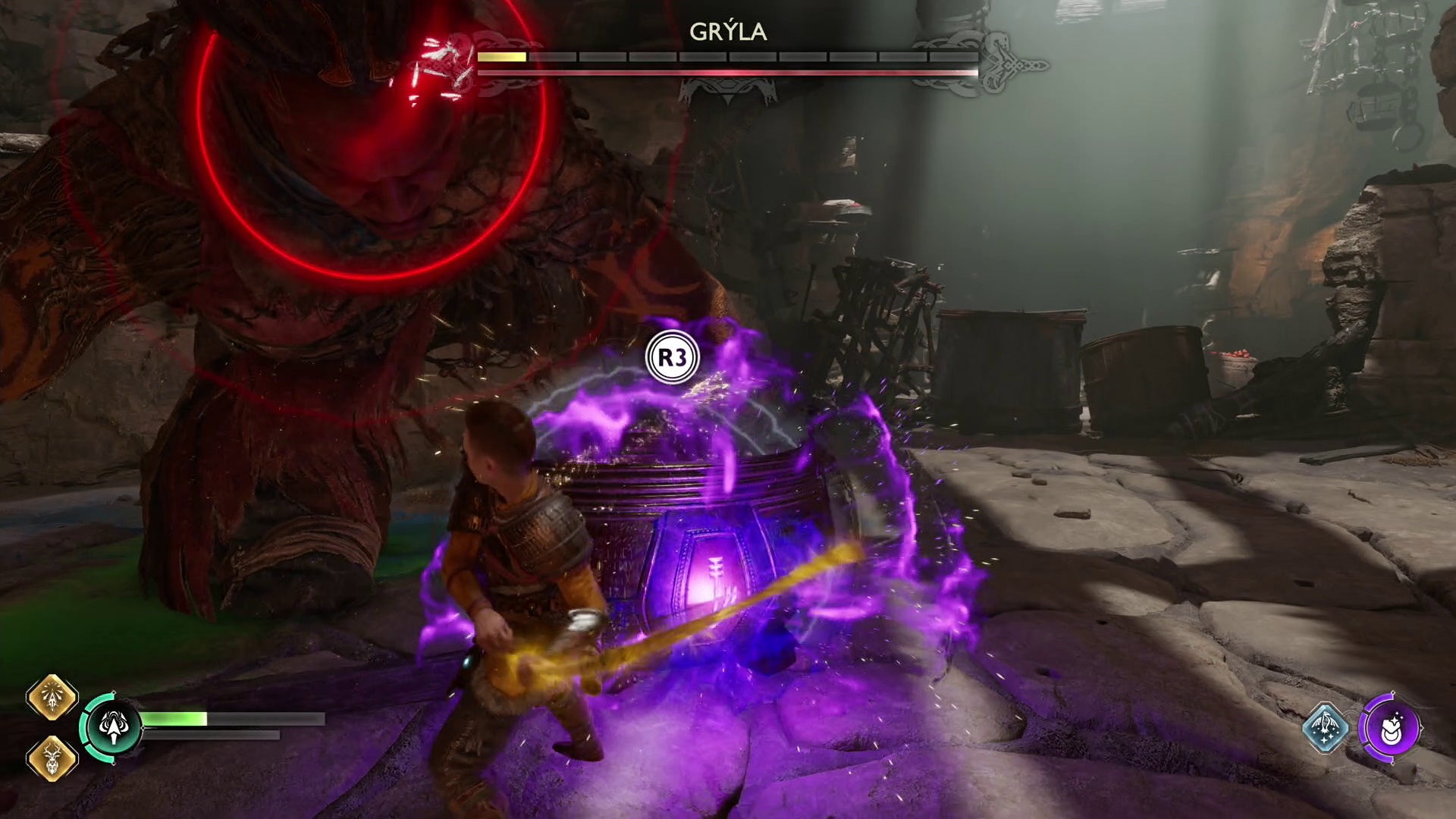 How to beat Gryla boss fight in God of War Ragnar k - 6