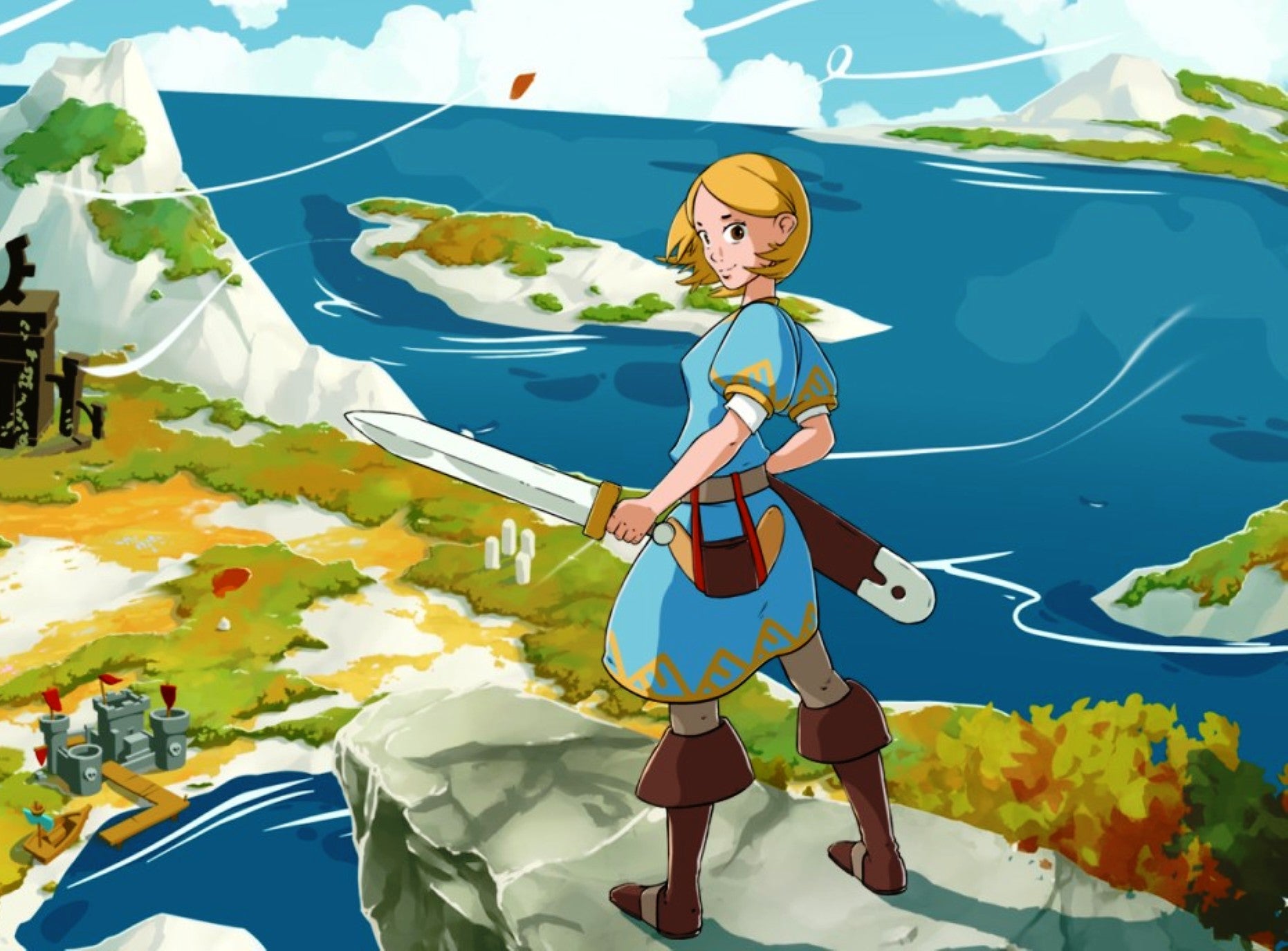 Bilder zu Ocean's Heart: Wenn man Zelda: Link to the Past haben will, aber eben ein klein wenig anders