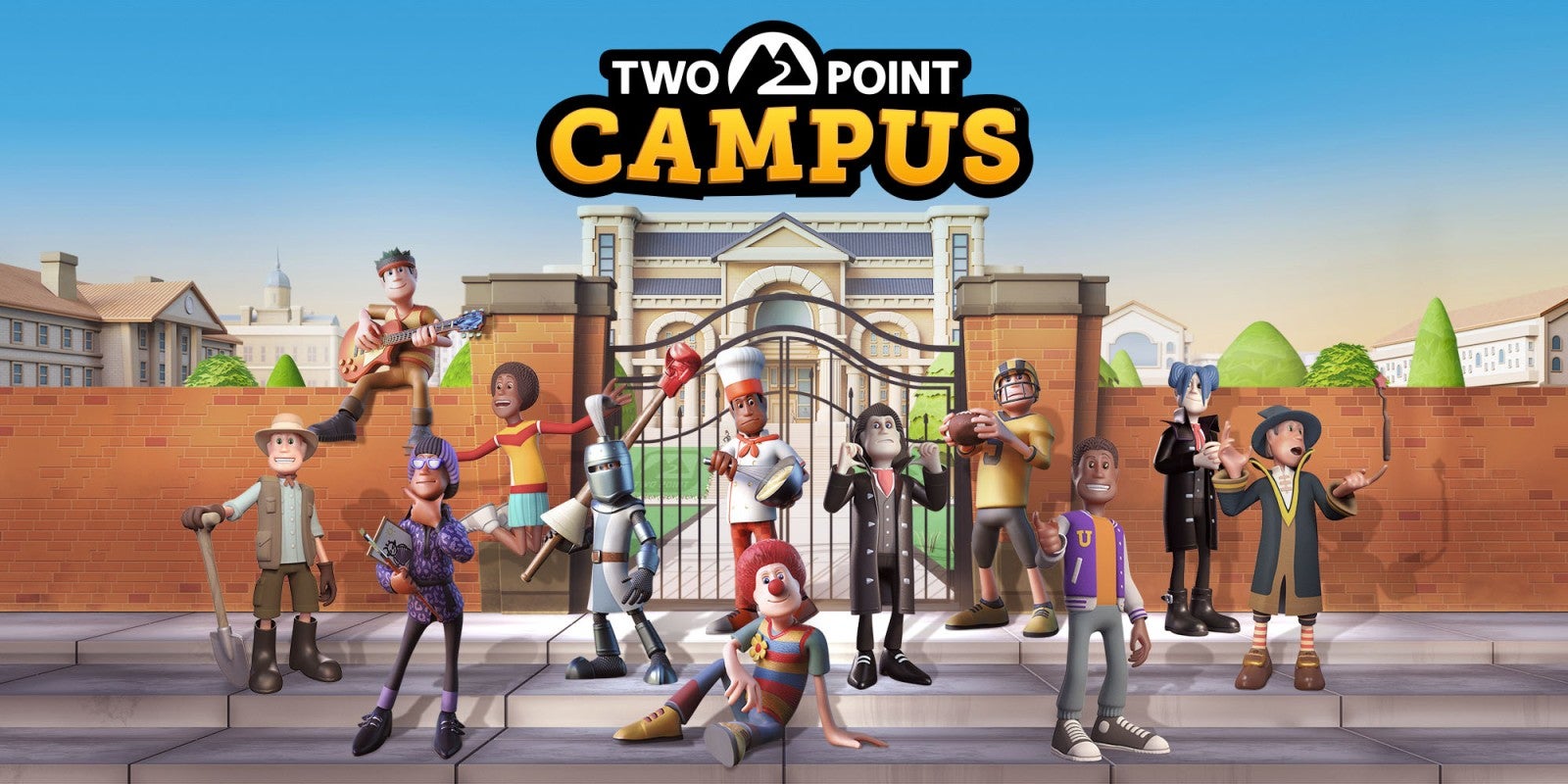 Image for Two Point Campus is second in the class | UK Boxed Charts