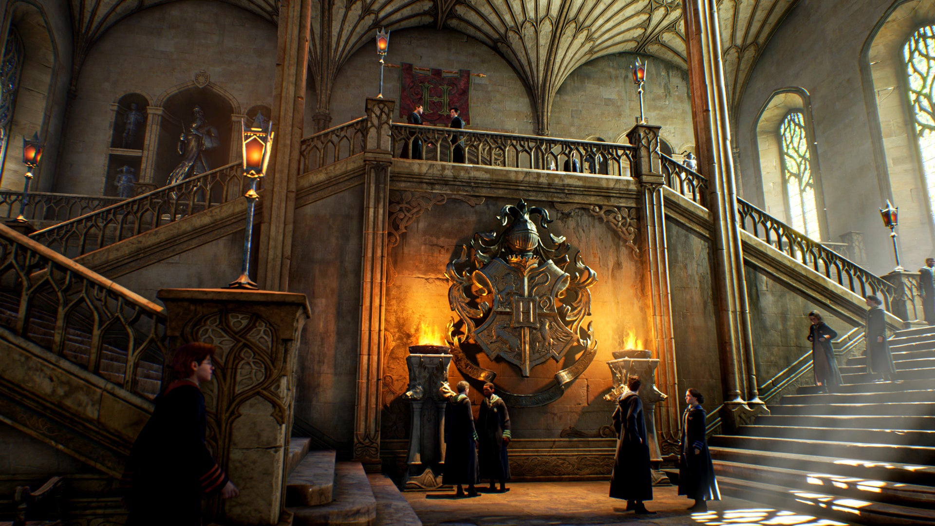 Hogwarts Legacy Rundgang durch das Schloss offenbart Raum der Wünsche und Kampfarena Eurogamer.de