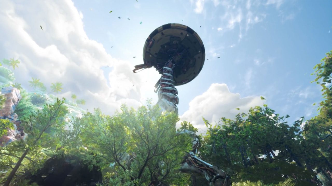 Immagine di Horizon Call of the Mountain per PSVR2 nel primo video gameplay. Nuova patch per Horizon Forbidden West