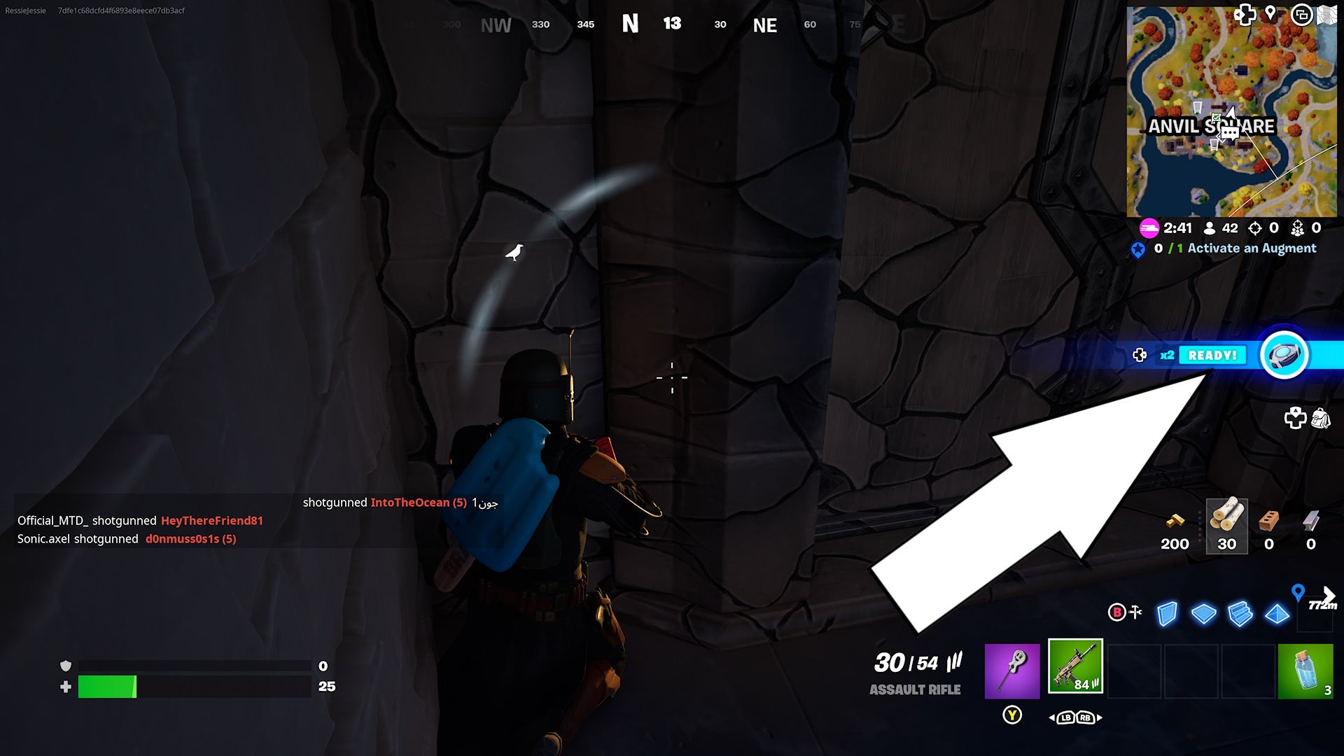 How To Activate An Augment In Fortnite