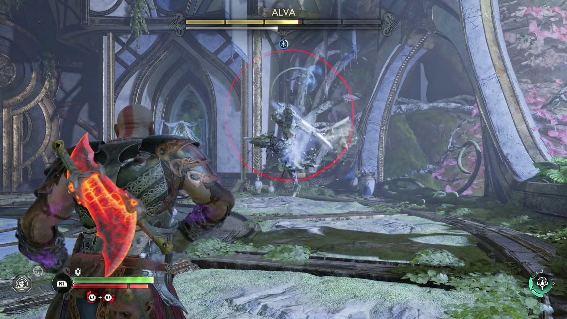 How to beat Alva boss fight in God of War Ragnar k - 60