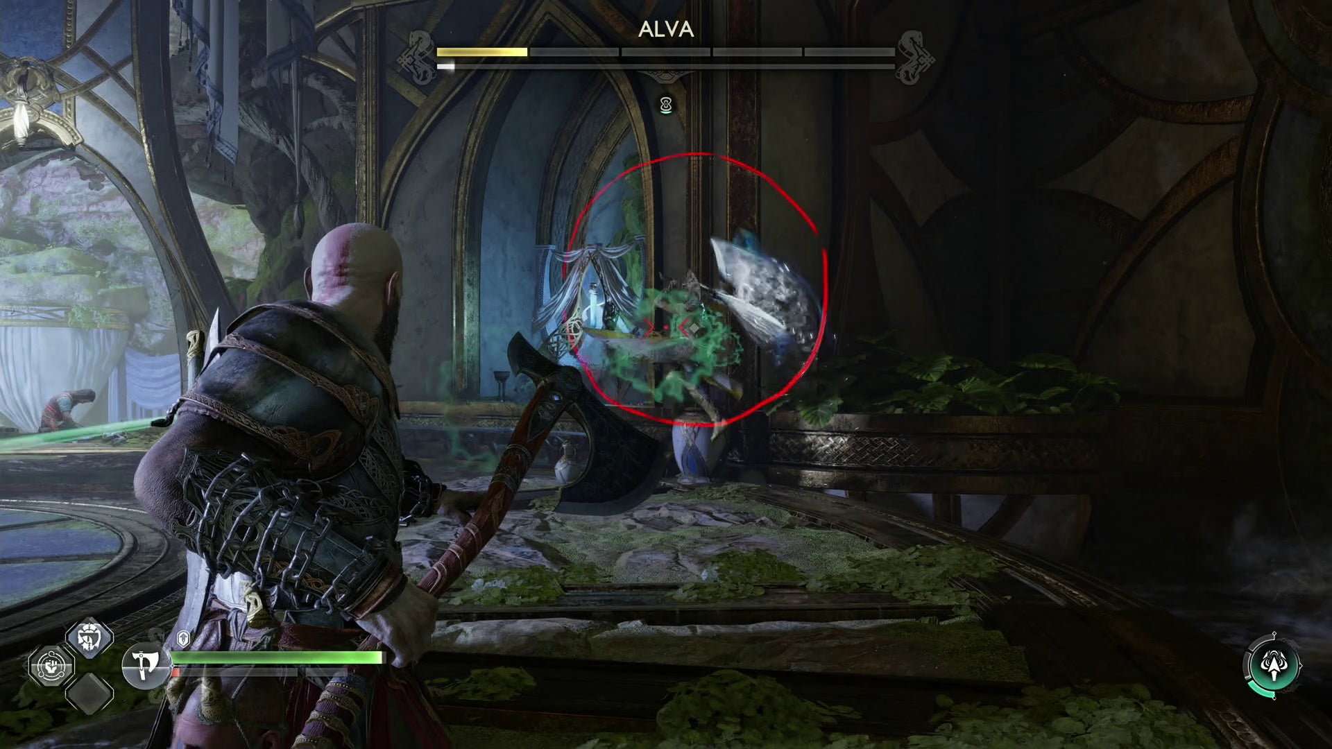 How to beat Alva boss fight in God of War Ragnar k - 96