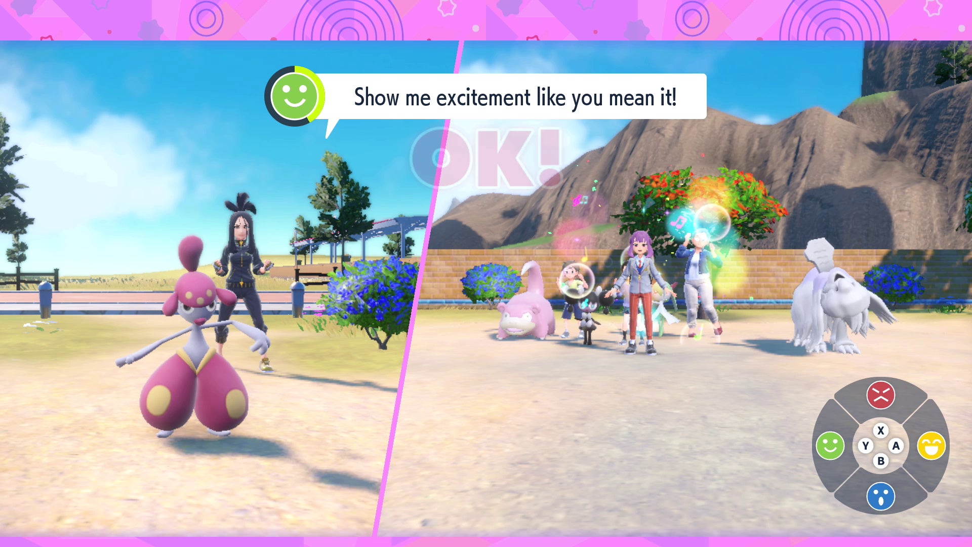 Pok mon Scarlet and Violet Alfornada Gym  including how to beat Psychic Gym Leader Tulip and ESP battles - 58