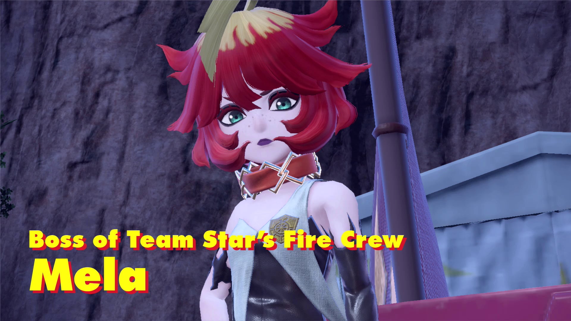 How to beat Mela in Pok mon Scarlet and Violet  and Team Star Fire Crew s base location - 8