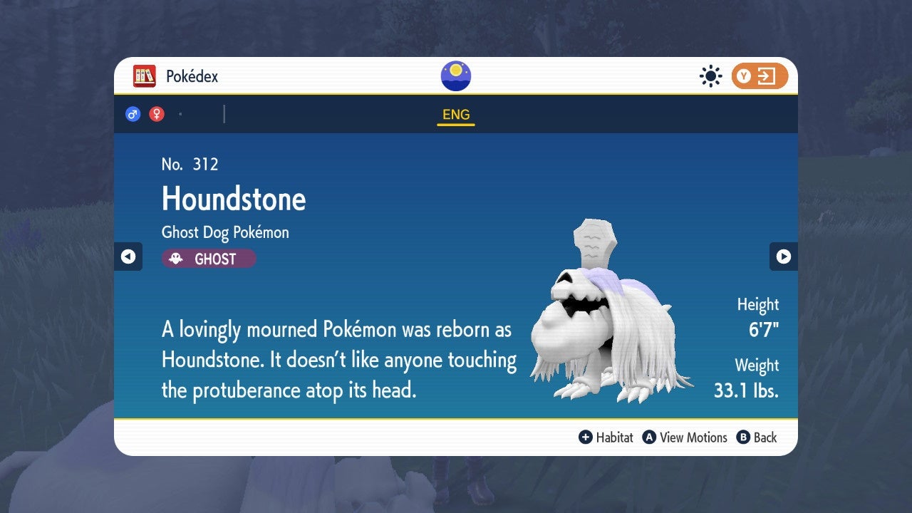 How to evolve Greavard into Houndstone in Pok mon Scarlet and Violet - 32