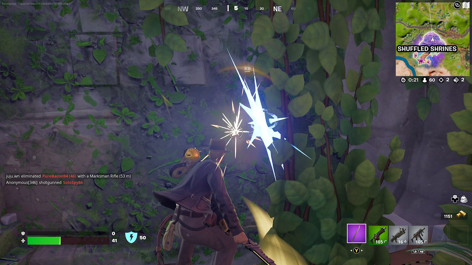 Fortnite secret door location and how to find the secret door past the main chamber in Shuffled Shrines - 33