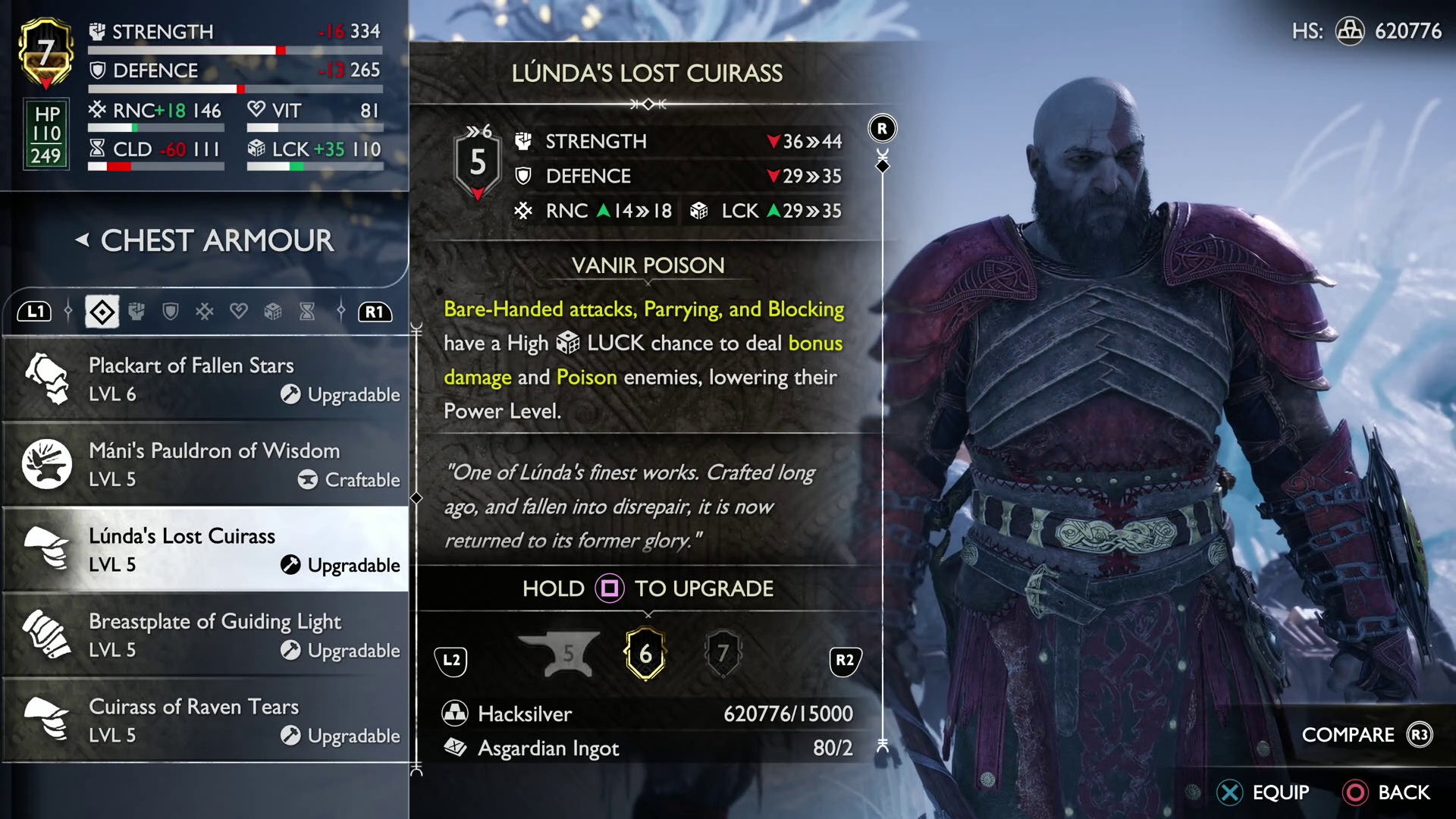 God of War Ragnar k best armor sets  including best early armor and how to get Steinbjorn set - 2