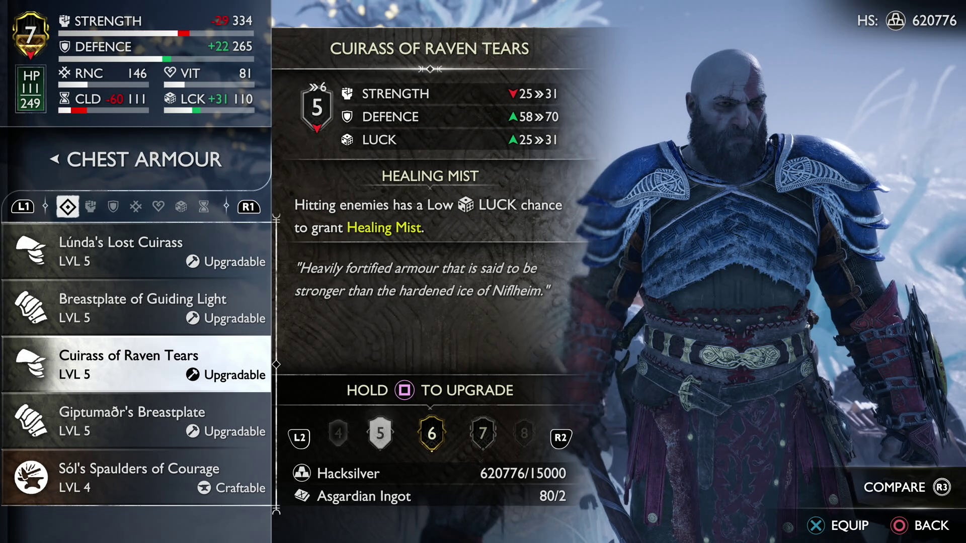 God of War Ragnar k best armor sets  including best early armor and how to get Steinbjorn set - 27