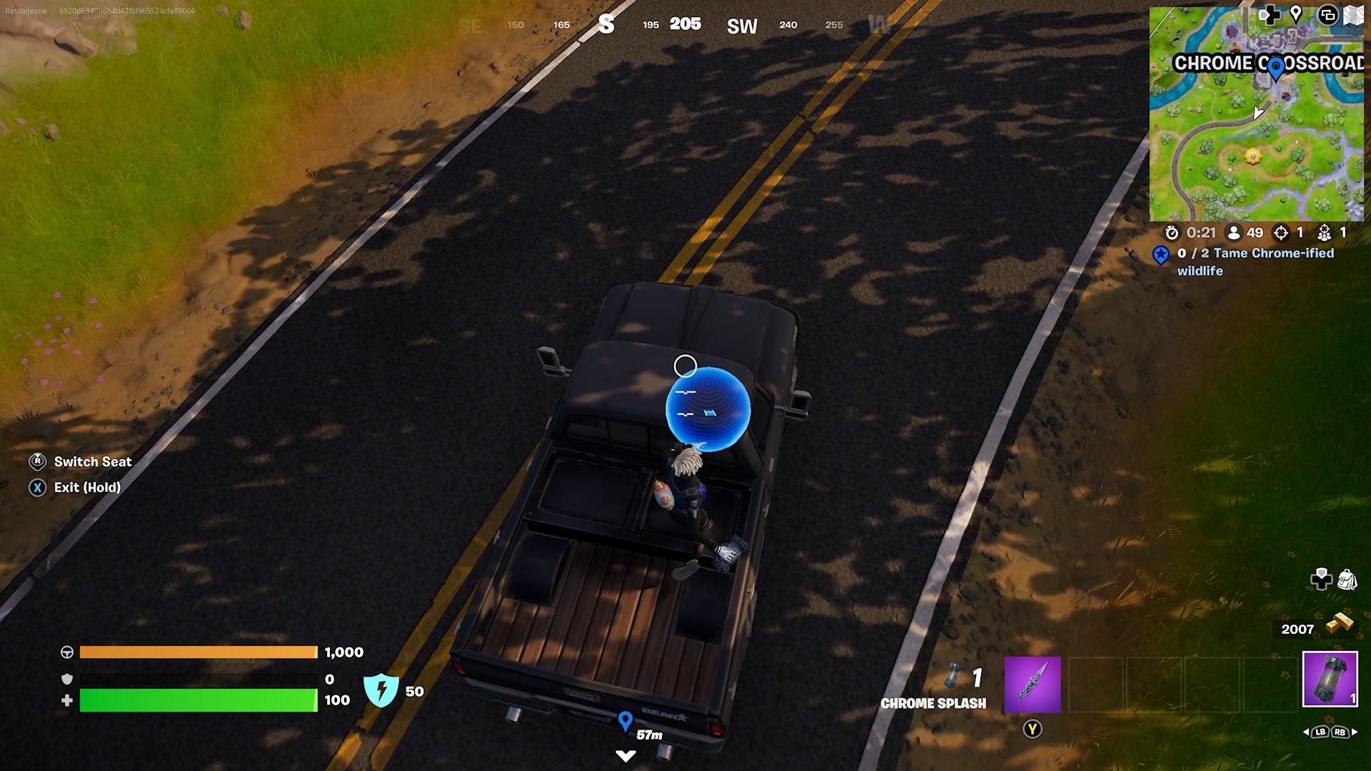 How To Get Chrome Ified While Driving In Fortnite 3