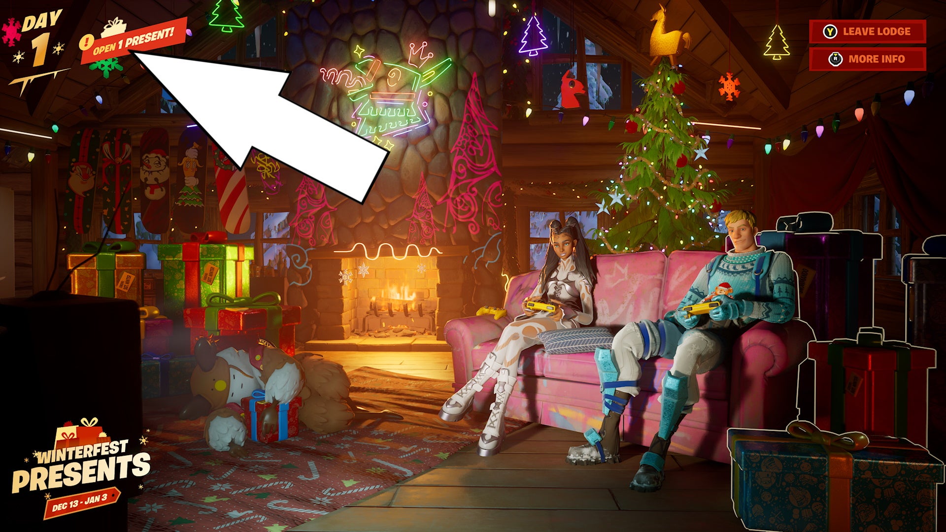 How To Get Presents In Fortnite During Winterfest 2022 2