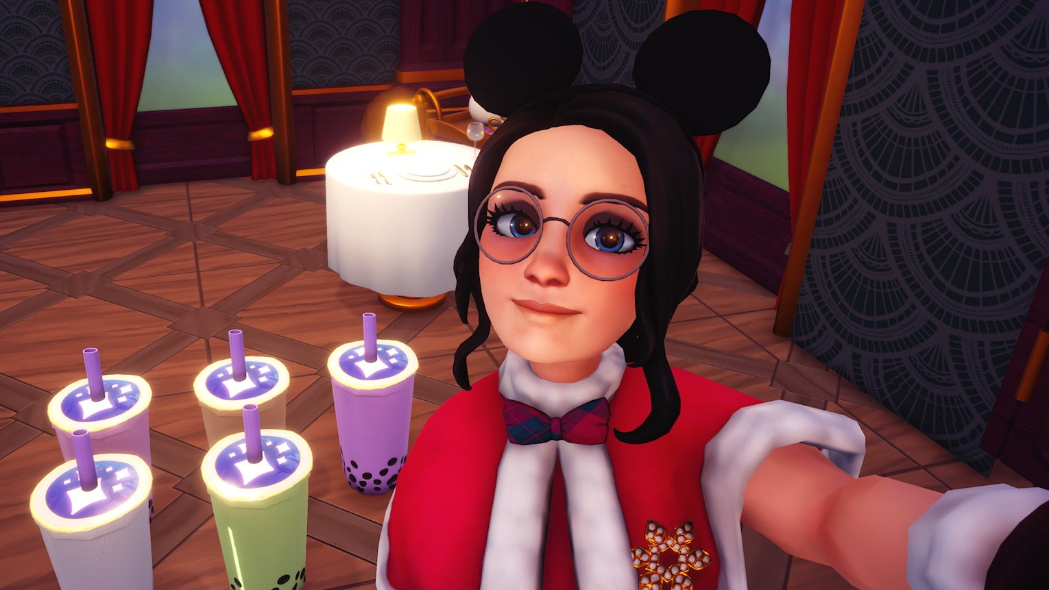 Image for How to make boba tea in Disney Dreamlight Valley, including raspberry, mint, coconut, and gooseberry boba tea