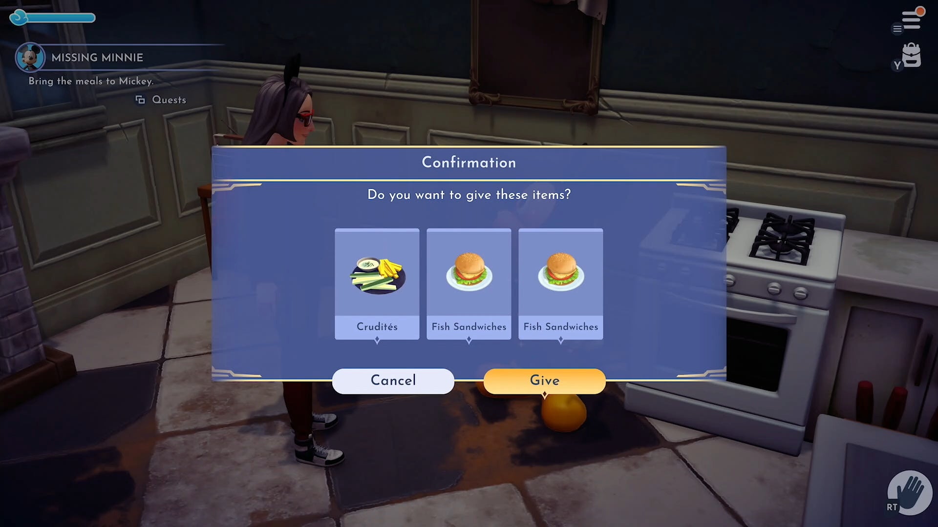 How to make crudites and fish sandwiches in Disney Dreamlight Valley - 64