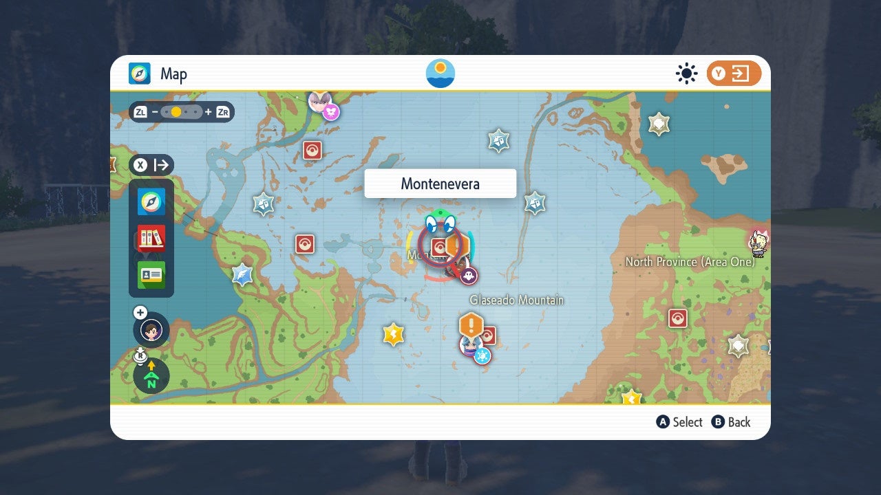 Pok mon Scarlet and Violet Montenevera Gym  including how to beat Ghost Gym Leader Ryme and double battles - 28