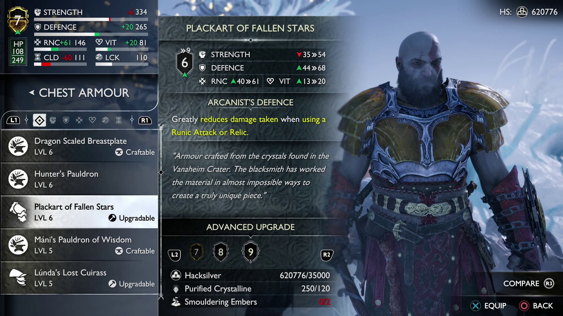 How to transmog armor in God of War Ragnar k - 11
