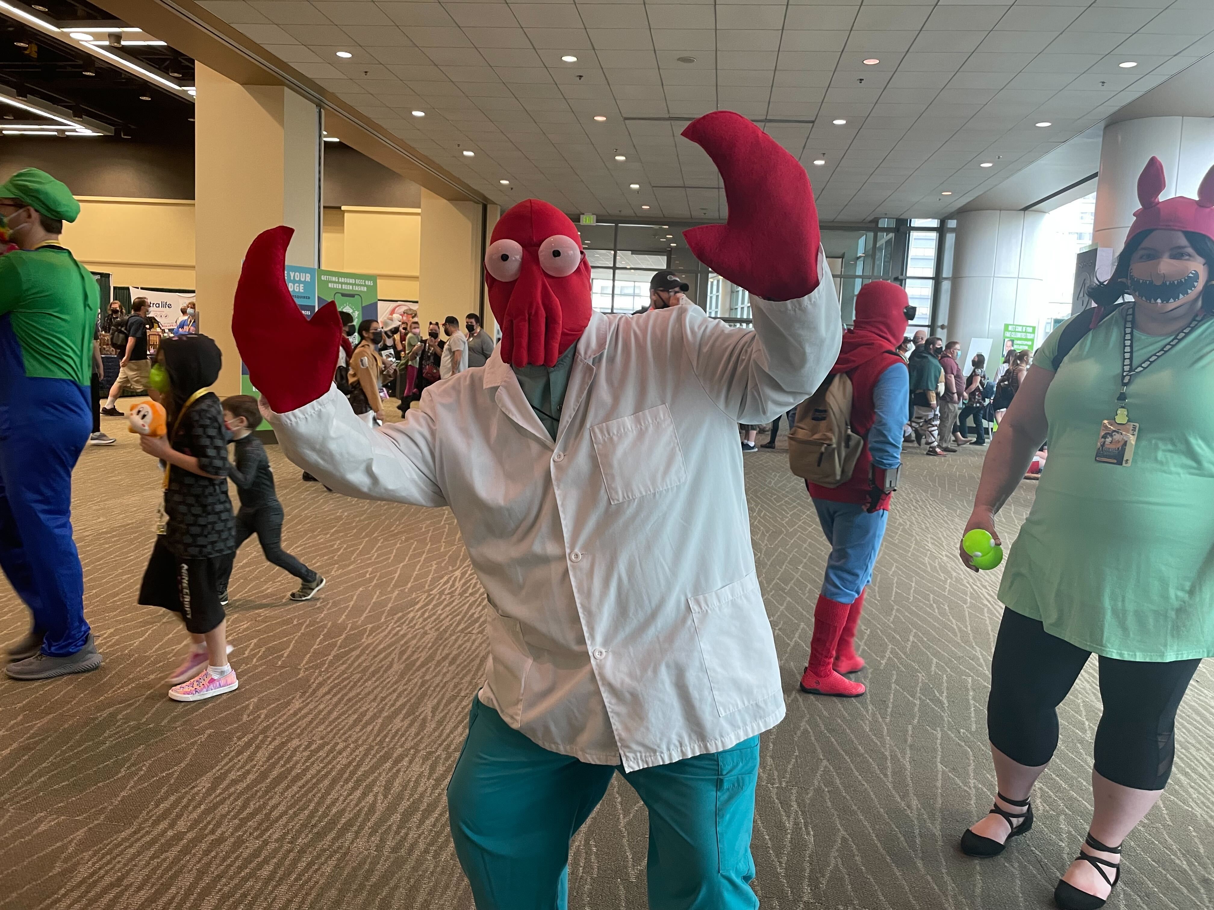 Emerald City Comic Con '22 cosplay from Friday