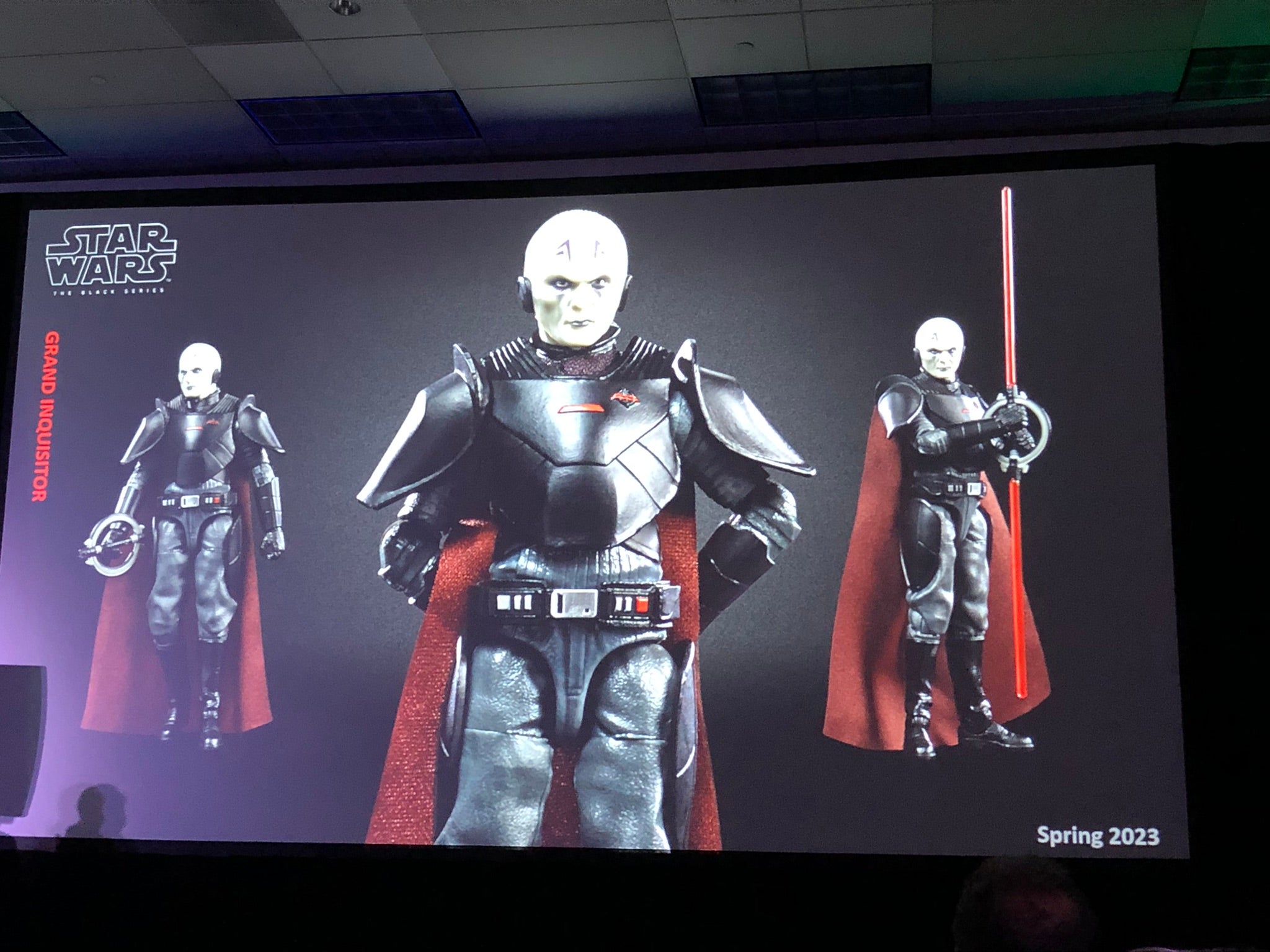 Star Wars Celebration 2022 Hasbro panel photograph