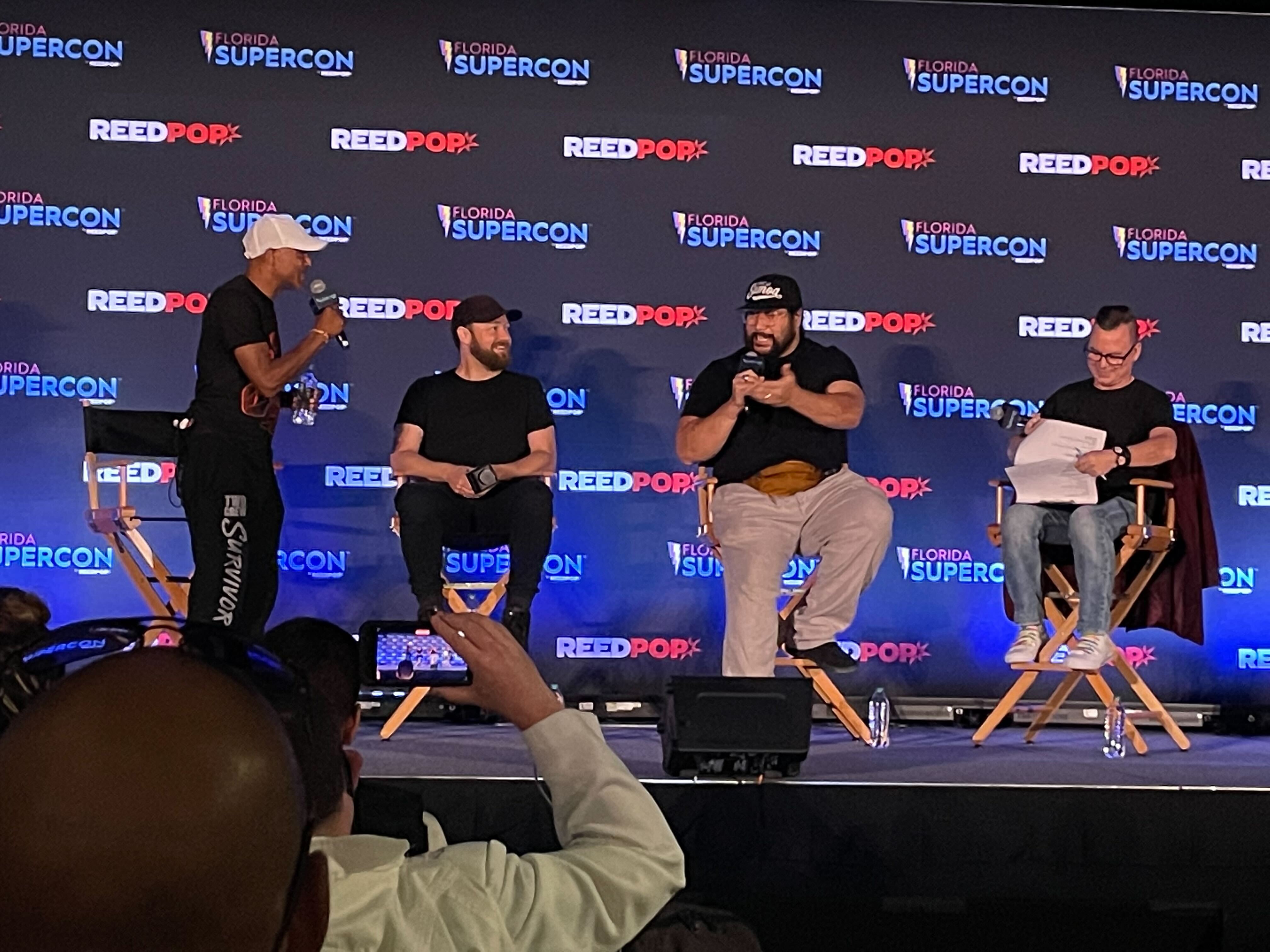 The Walking Dead panel at Florida Supercon 2022