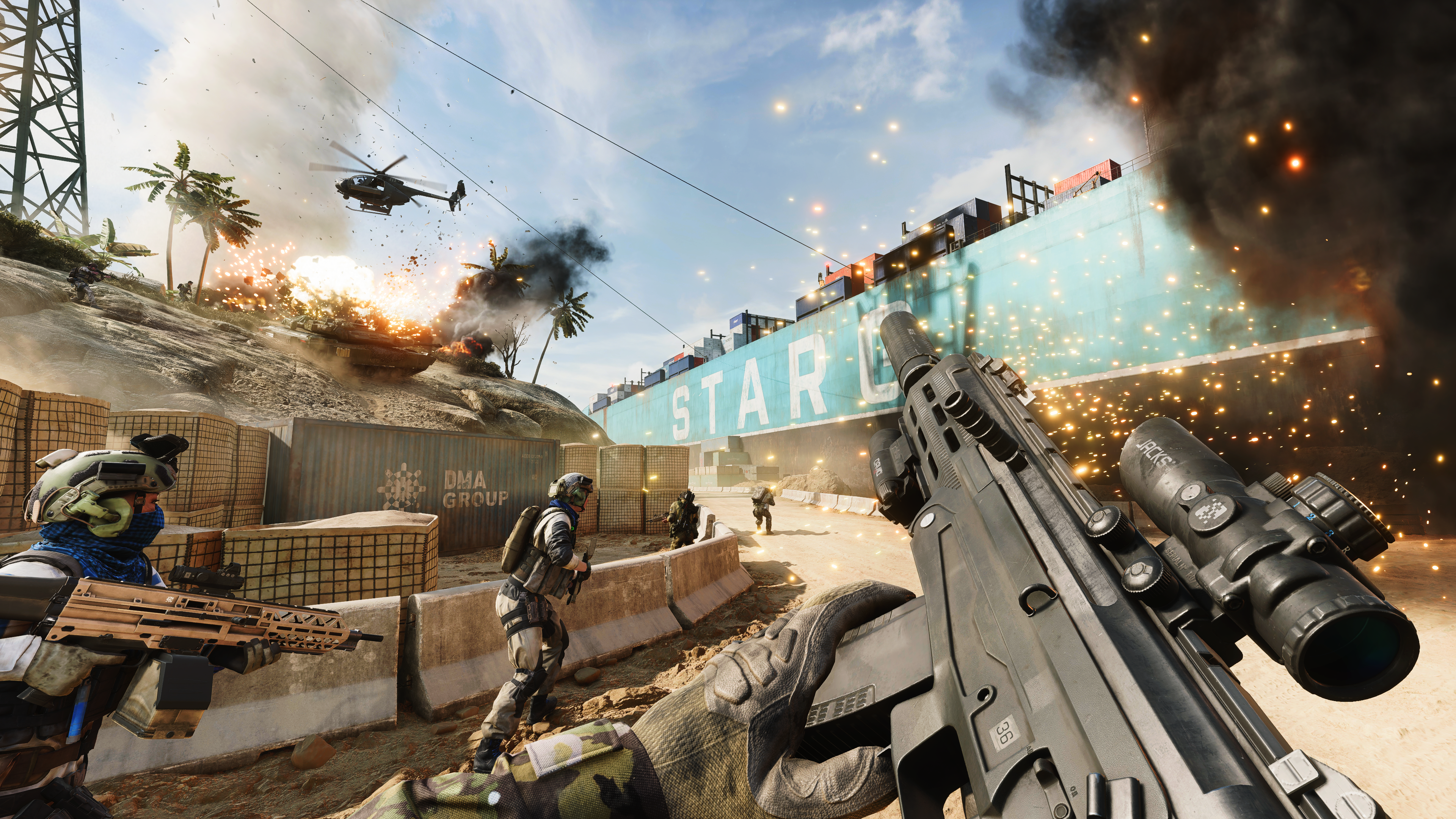 Image for Here's the first footage of Battlefield 2042's newest map Stranded